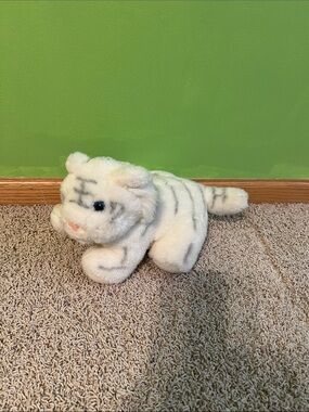 White Tiger Stuffed Animal from Mirage Hotel